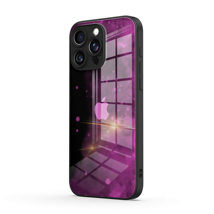 Black Purple | IPhone Series Impact Resistant Protective Case